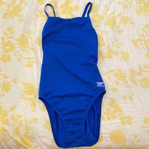 Women's Solid Endurance + Flyback Training One Piece Swimsuit